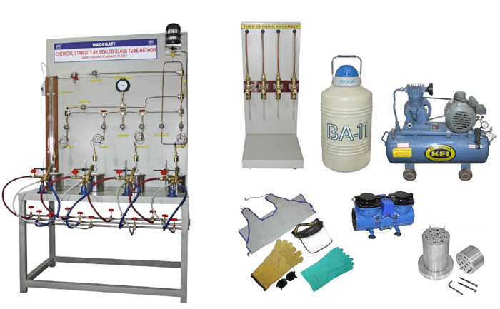 CHEMICAL STABILITY BY SEALED GLASS TUBE METHOD
